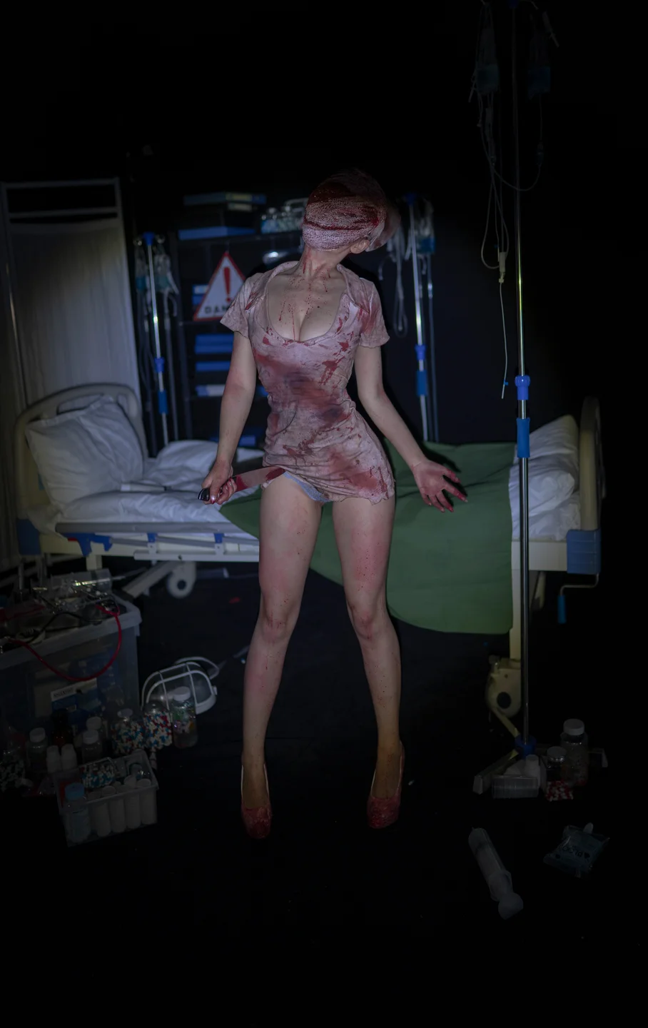 Bangni邦尼 - No.070 寂静岭护士 [90P,4V-1.19GB] tg@simisebaisi 【丝足阁】051.webp